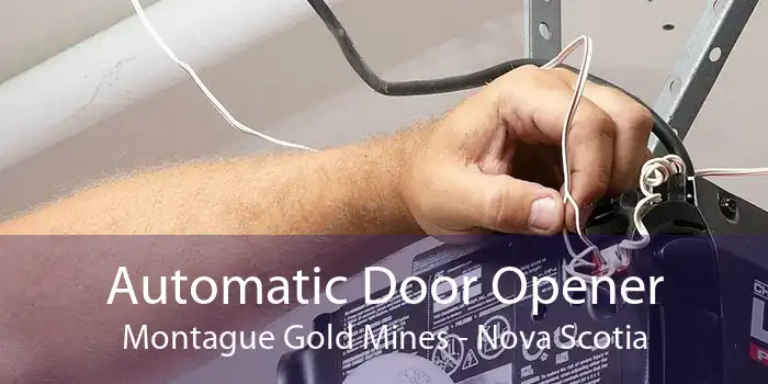 Automatic Door Opener Montague Gold Mines - Nova Scotia