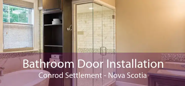 Bathroom Door Installation Conrod Settlement - Nova Scotia