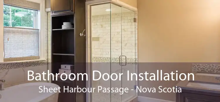 Bathroom Door Installation Sheet Harbour Passage - Nova Scotia