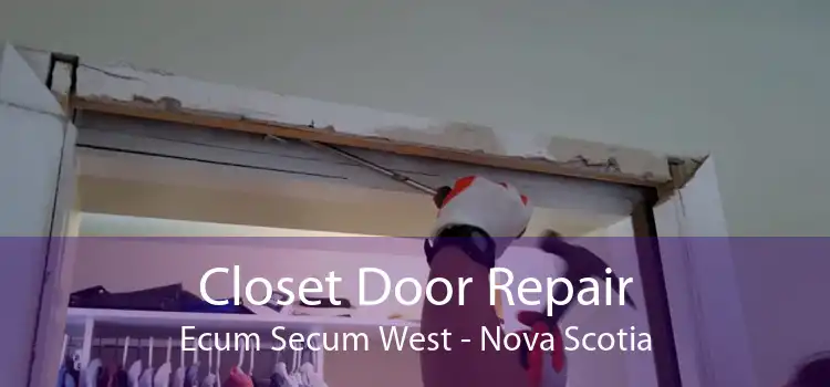 Closet Door Repair Ecum Secum West - Nova Scotia