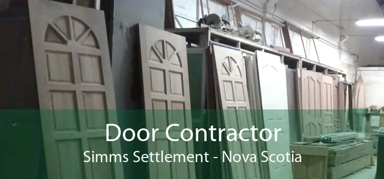 Door Contractor Simms Settlement - Nova Scotia