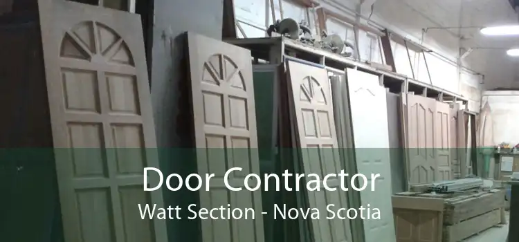 Door Contractor Watt Section - Nova Scotia