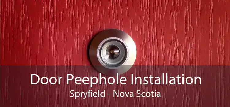 Door Peephole Installation Spryfield - Nova Scotia
