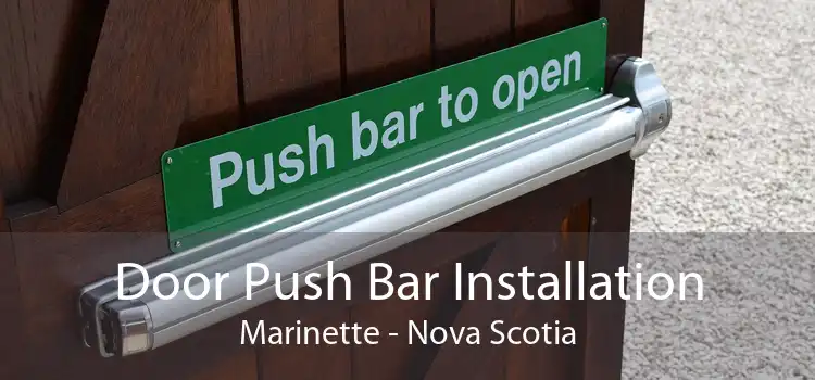 Door Push Bar Installation Marinette - Nova Scotia