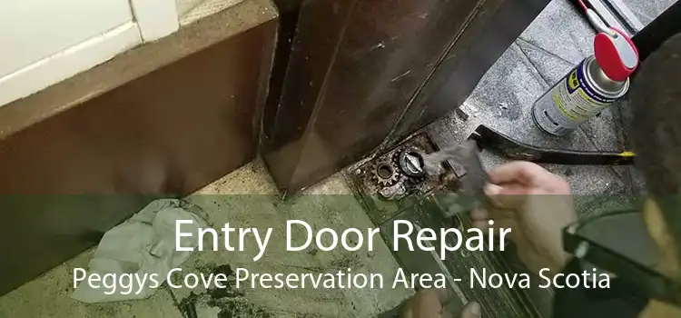 Entry Door Repair Peggys Cove Preservation Area - Nova Scotia