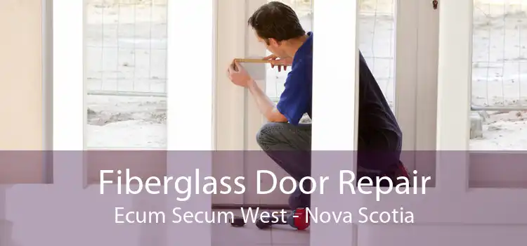 Fiberglass Door Repair Ecum Secum West - Nova Scotia