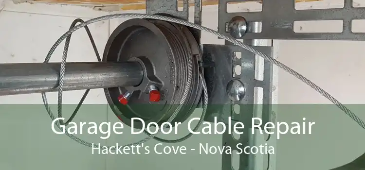 Garage Door Cable Repair Hackett's Cove - Nova Scotia