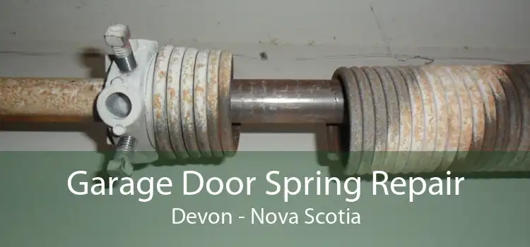 Garage Door Spring Repair Devon - Nova Scotia
