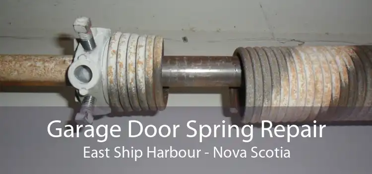 Garage Door Spring Repair East Ship Harbour - Nova Scotia
