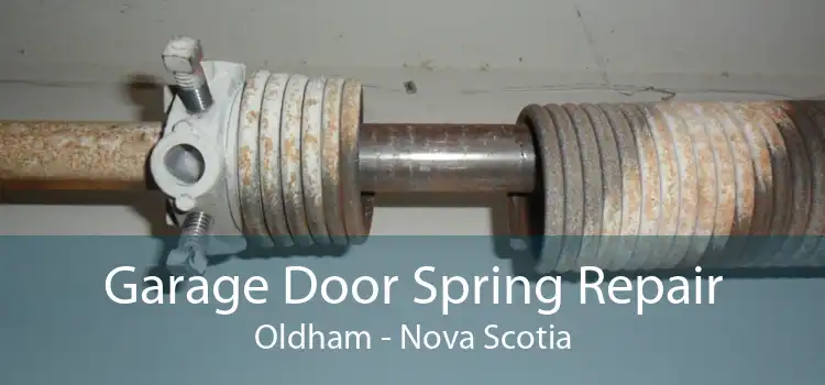 Garage Door Spring Repair Oldham - Nova Scotia