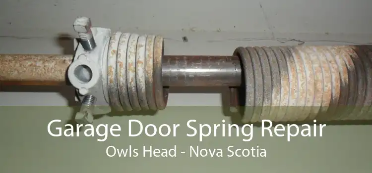 Garage Door Spring Repair Owls Head - Nova Scotia
