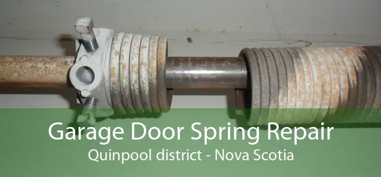 Garage Door Spring Repair Quinpool district - Nova Scotia