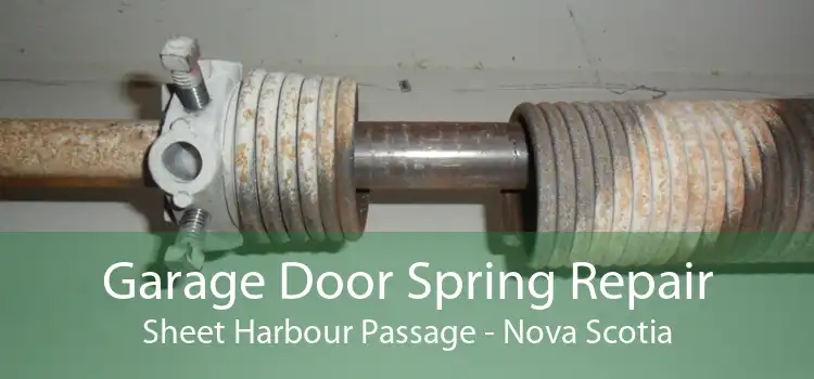 Garage Door Spring Repair Sheet Harbour Passage - Nova Scotia