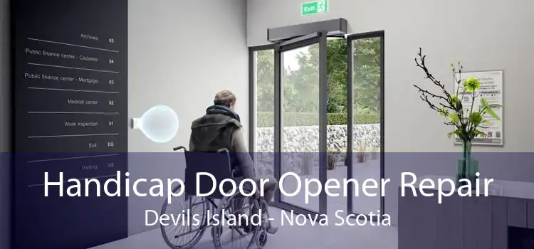 Handicap Door Opener Repair Devils Island - Nova Scotia