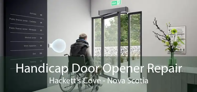 Handicap Door Opener Repair Hackett's Cove - Nova Scotia