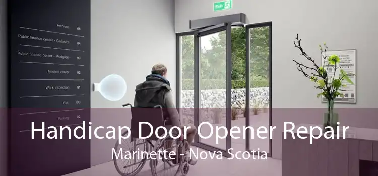 Handicap Door Opener Repair Marinette - Nova Scotia