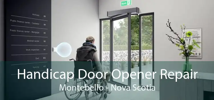 Handicap Door Opener Repair Montebello - Nova Scotia