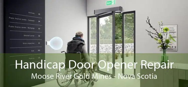 Handicap Door Opener Repair Moose River Gold Mines - Nova Scotia