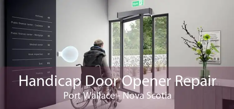 Handicap Door Opener Repair Port Wallace - Nova Scotia