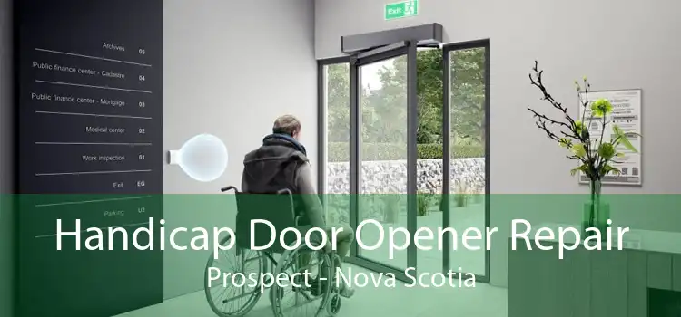 Handicap Door Opener Repair Prospect - Nova Scotia