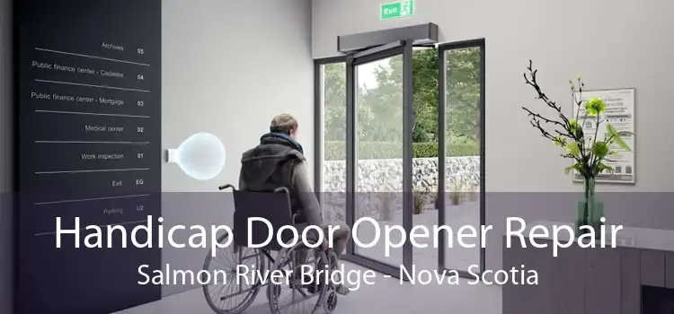 Handicap Door Opener Repair Salmon River Bridge - Nova Scotia