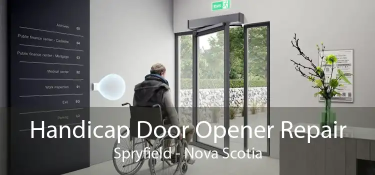 Handicap Door Opener Repair Spryfield - Nova Scotia