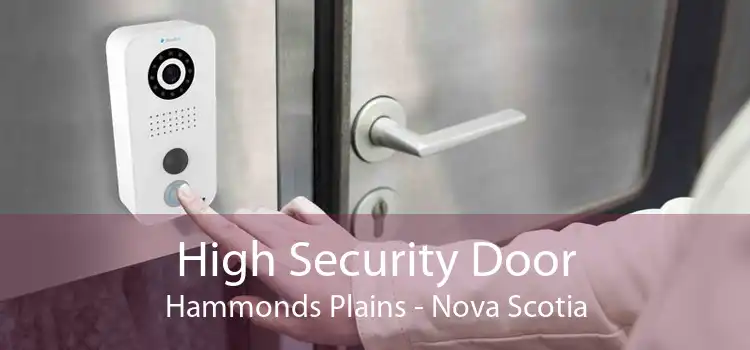 High Security Door Hammonds Plains - Nova Scotia