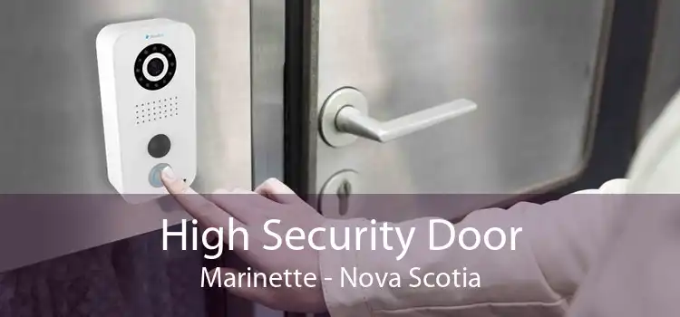 High Security Door Marinette - Nova Scotia