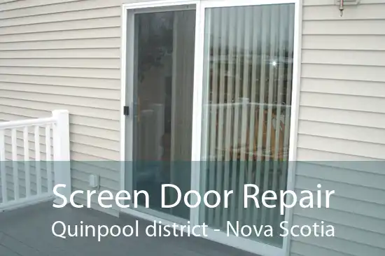 Screen Door Repair Quinpool district - Nova Scotia
