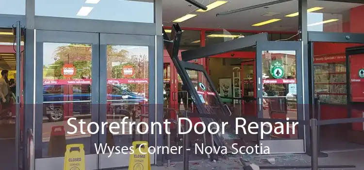 Storefront Door Repair Wyses Corner - Nova Scotia