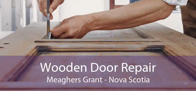 Wooden Door Repair Meaghers Grant - Nova Scotia